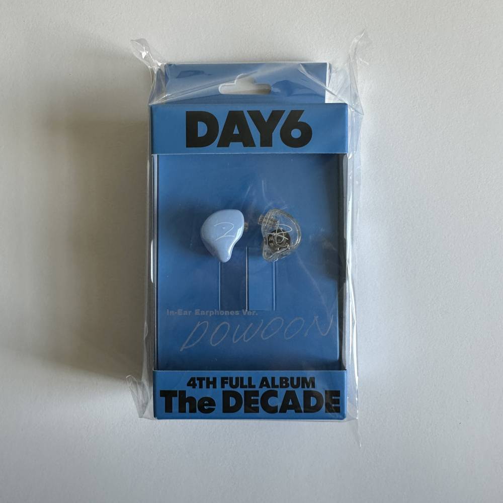 DAY6 The DECADE Dowoon ドウン イヤフォン DAY6 THE 4TH FULL ALBUM 'THE DECADE' - IN-EAR EARPHONES VERSION